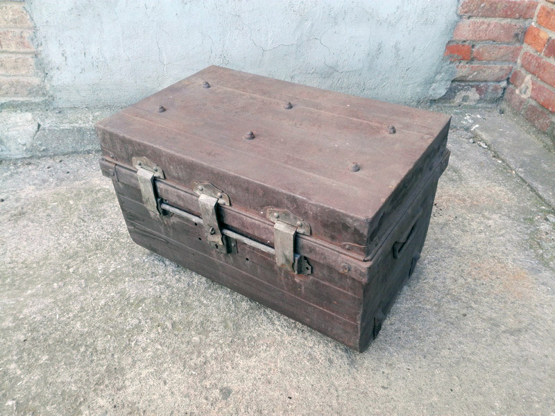 baul militar inglaterra asia myanmar metal 34x56x35.3 25x60.7x41.4 32x69x43 1u